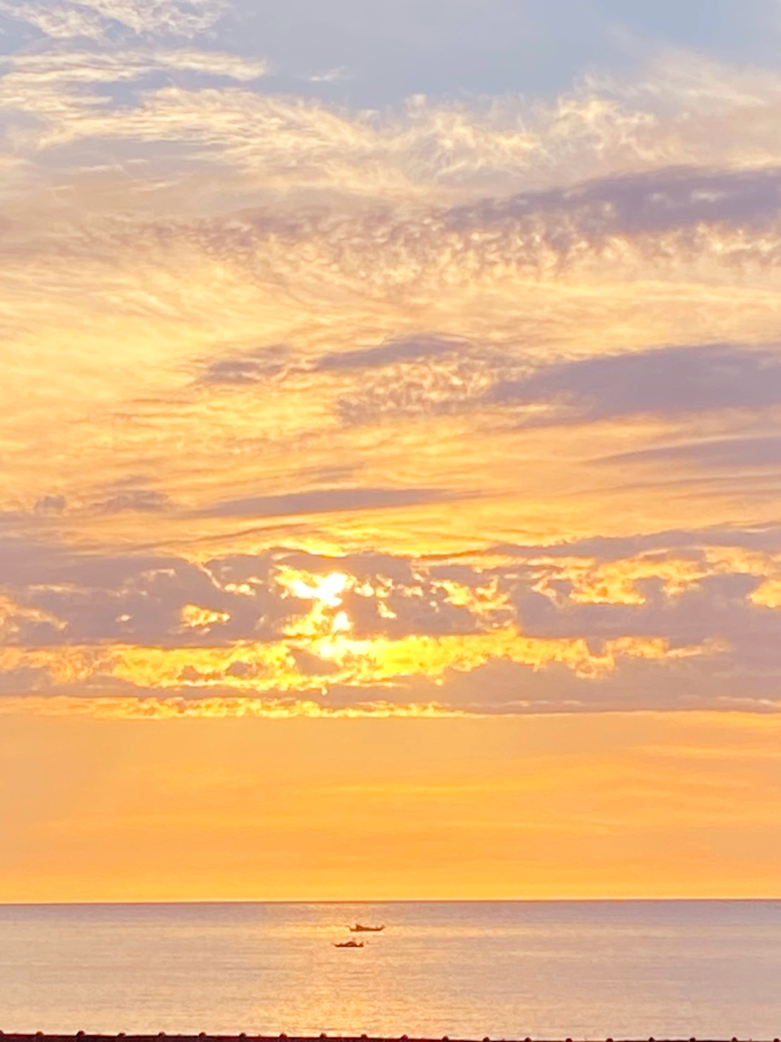 間人の夕陽と日本海の景色 年06月17日